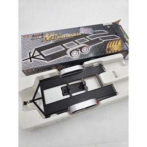Motor Max 1:24 Scale DIECAST METAL CAR TRAILER Collector's Edition